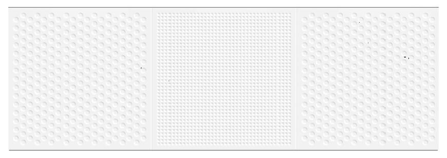 Dekor Tessa White Inox 40/120 Aqua Mercado