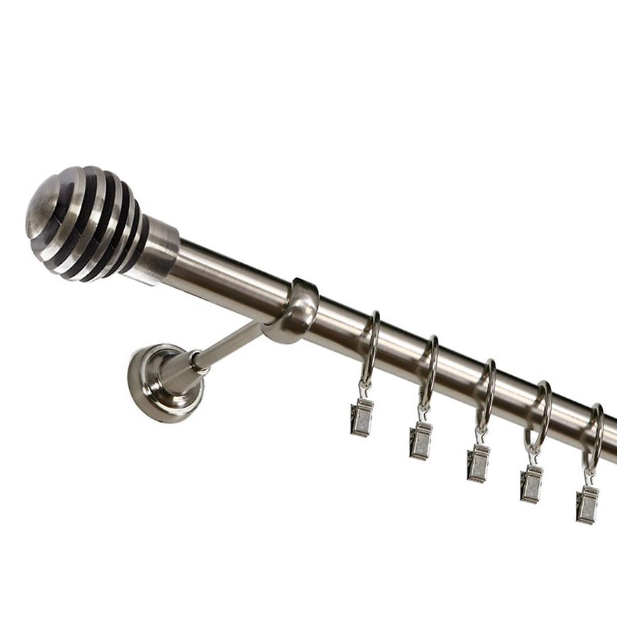 Garnýž jednořadá 240 cm Luka Fi 25 nikl Baumax