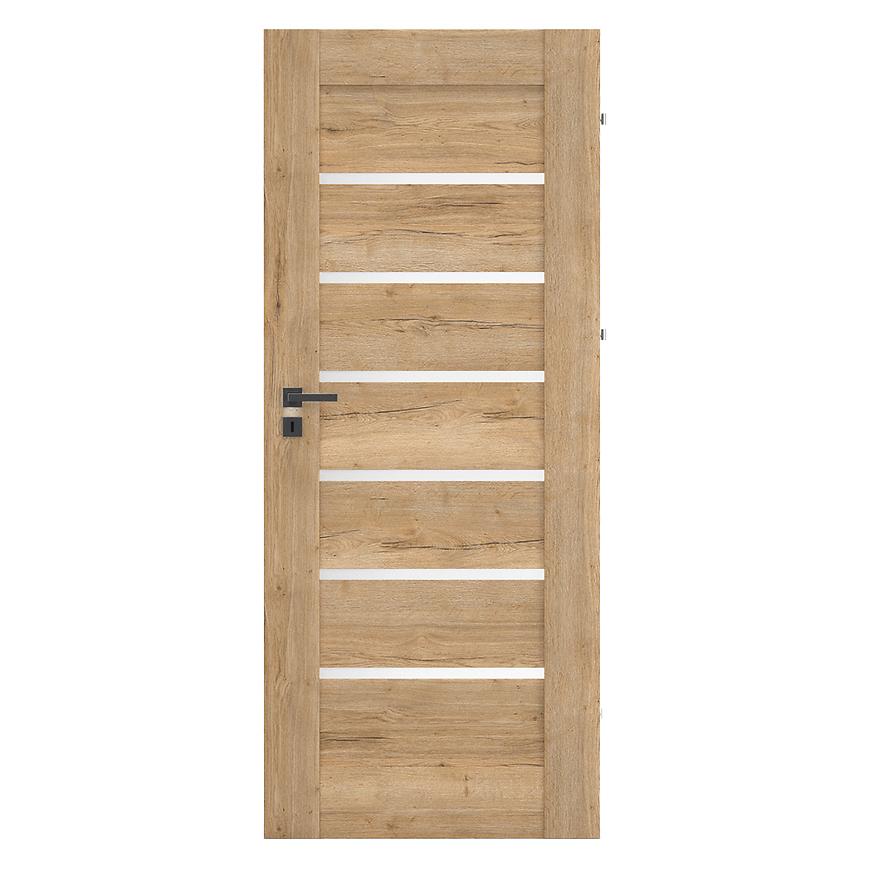 Interiérové dveře Prestige PU 02 70L dub halifax Baumax