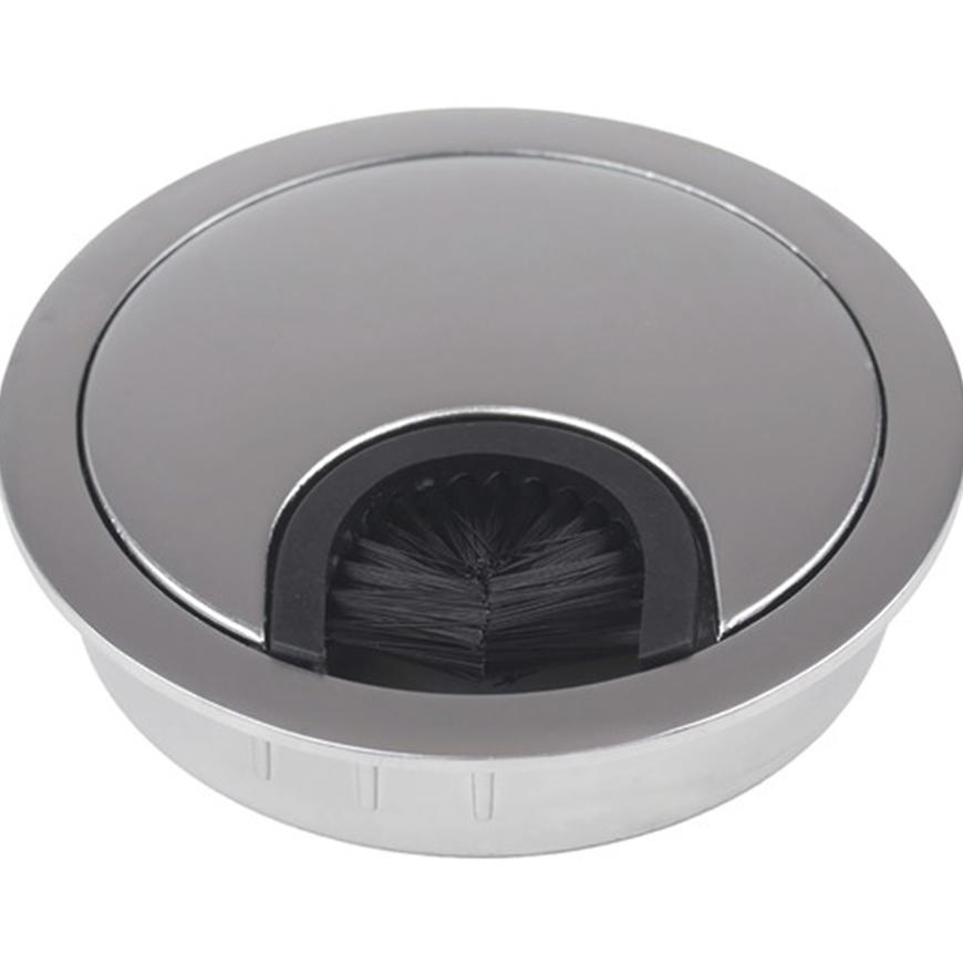 Kabelová průchodka ⌀ 60 mm kov matný nikl 2 ks Walteco