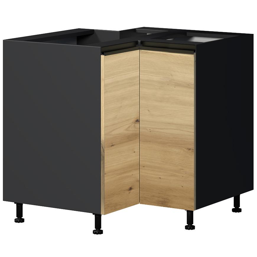 Kuchyňská Skříňka Industry DR ”L” černá/artisan Baumax