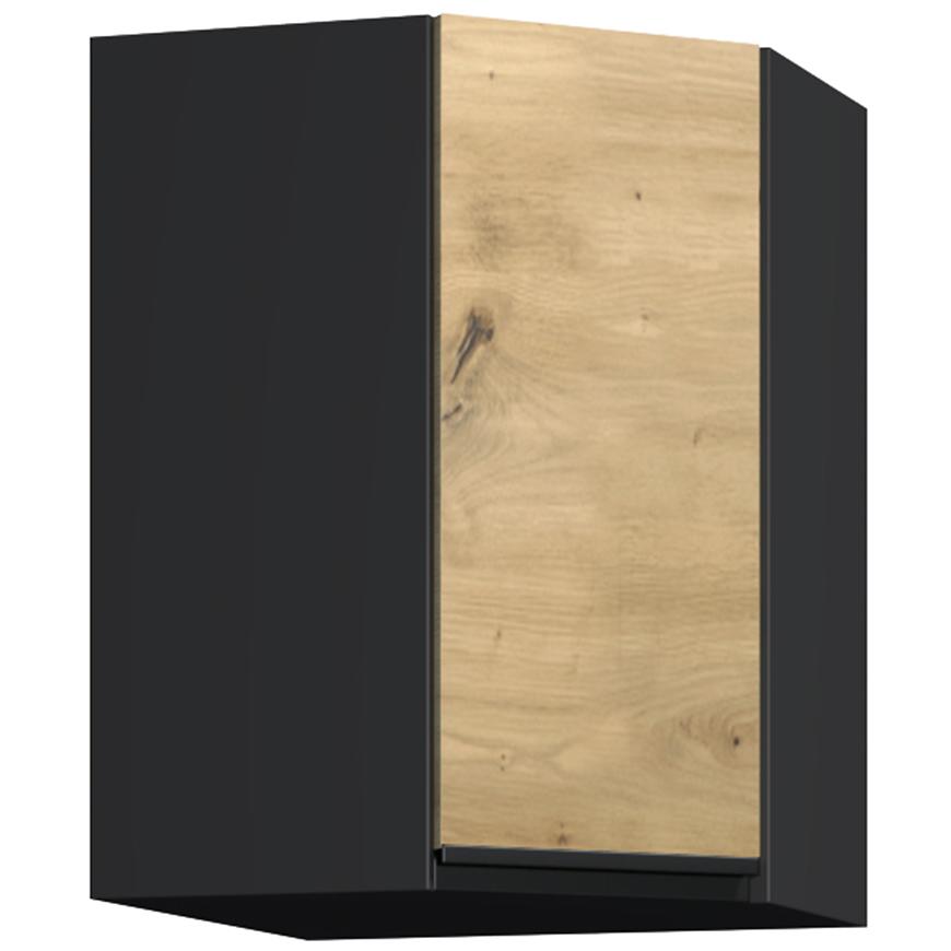 Kuchyňská Skříňka Industry GR černá/artisan Baumax