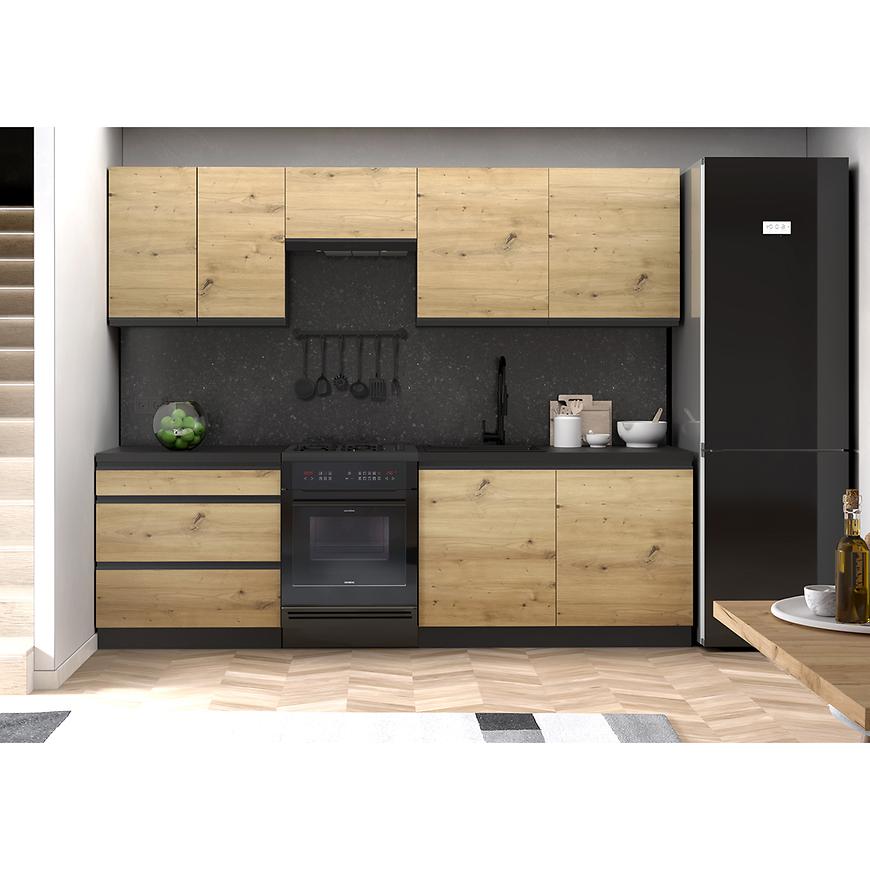 Kuchyňská linka Industry 260 černá/artisan Baumax