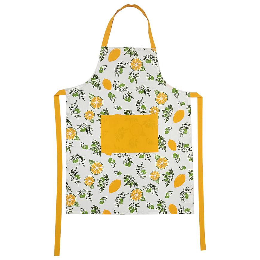 Kuchyňská zástěra OTC-11911 60x80 cm pomeranč Baumax