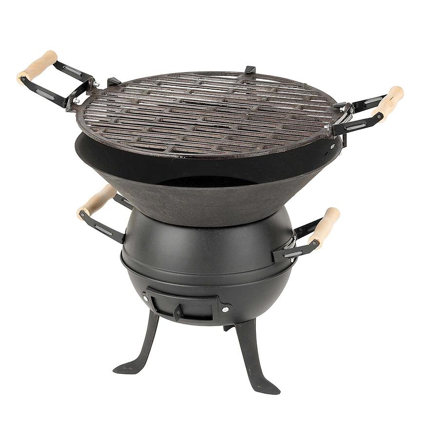 Litinový gril soudek 36cm 10300 Activa