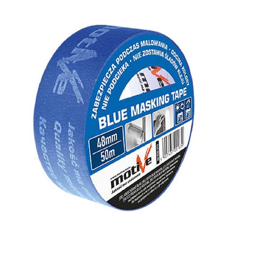MODRÁ LEPÍCÍ PÁSKA 25mm/50m MOTIVE