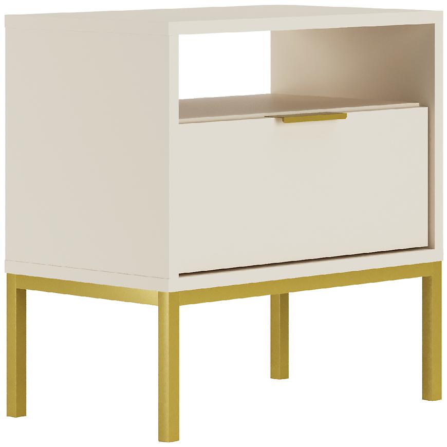 Noční Stolek Austin Kašmír/Zlatý Baumax