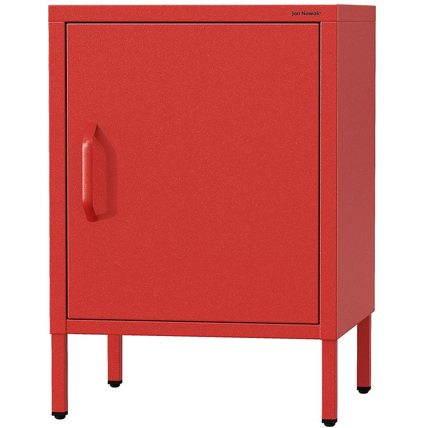 Noční Stolek Kovový Mia Modern Red Baumax