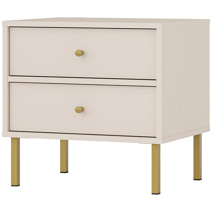 Noční Stolek Tokyo 2 2S pískově béžová 801 Baumax