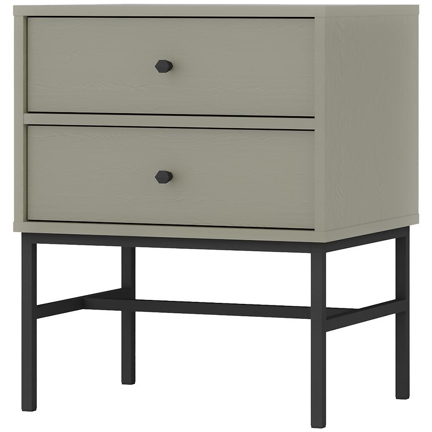 Noční Stolek Tokyo 3 2S eukalyptus 801 Baumax