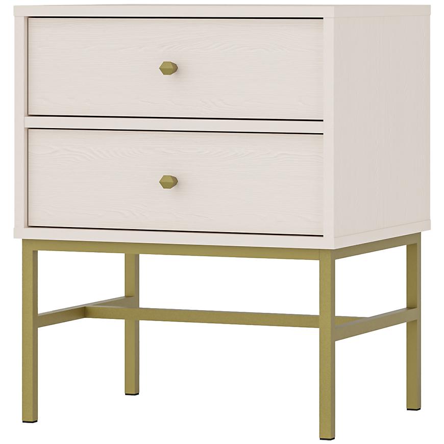 Noční Stolek Tokyo 3 2S pískově béžová 801 Baumax