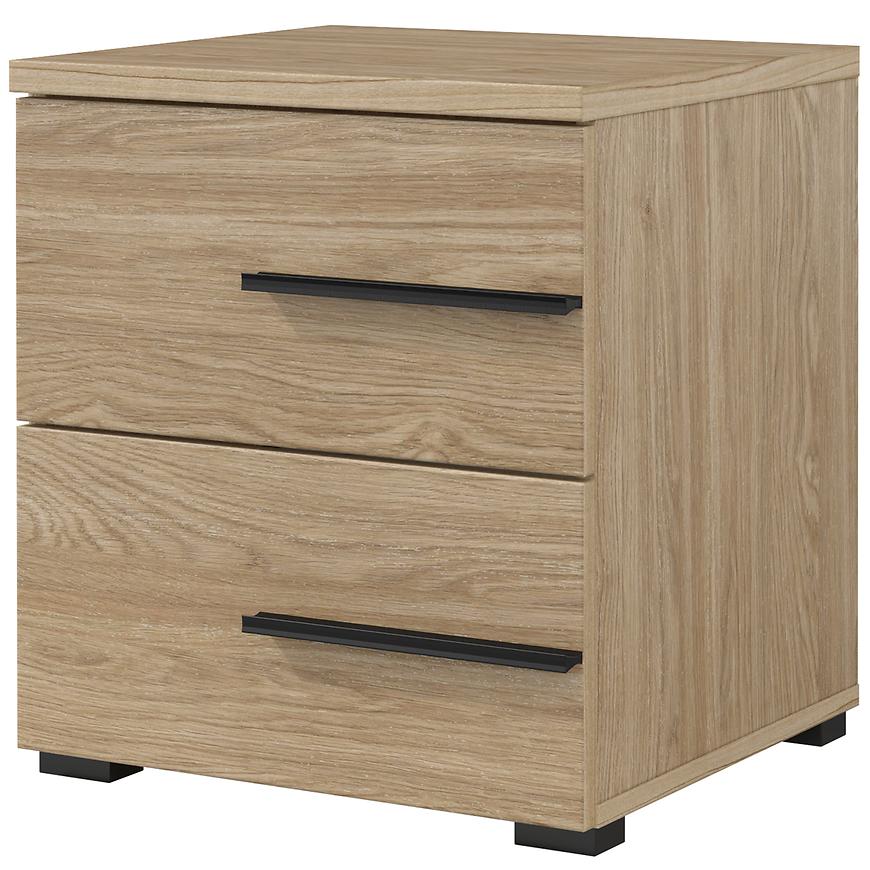 Noční stolek Violla 22 2S pravá dub olejovaný Baumax