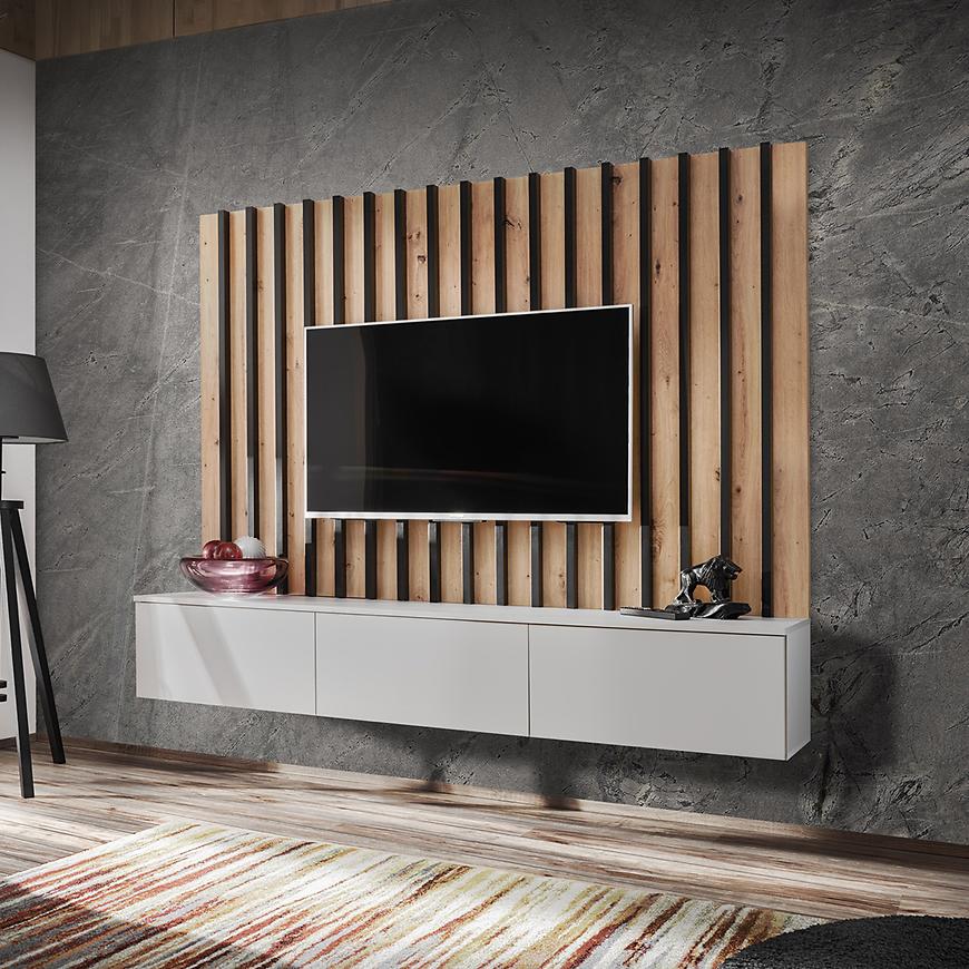 Obývací Stěna VERTI PGAS VT 2 perla gray/artisan Baumax