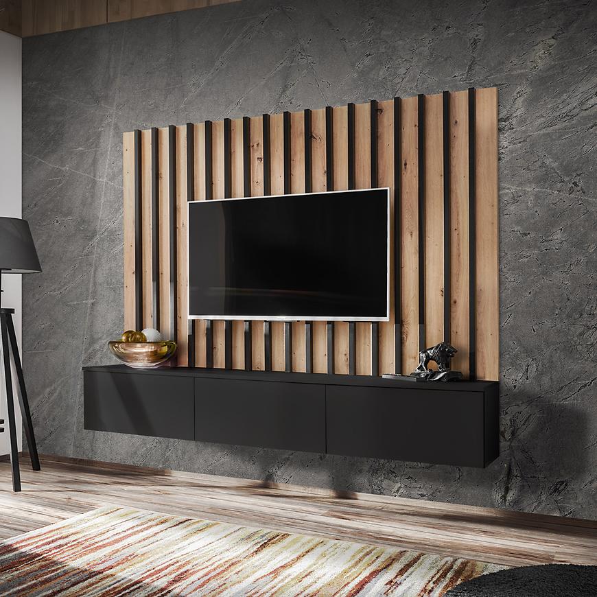 Obývací Stěna VERTI ZAS VT 2 artisan/černá Baumax