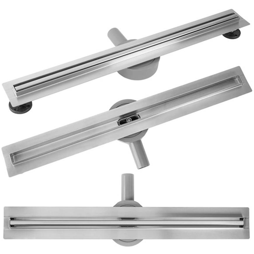 Odtokový žlab Neox Slim Pro 1000 kartáčovaná ocel REA