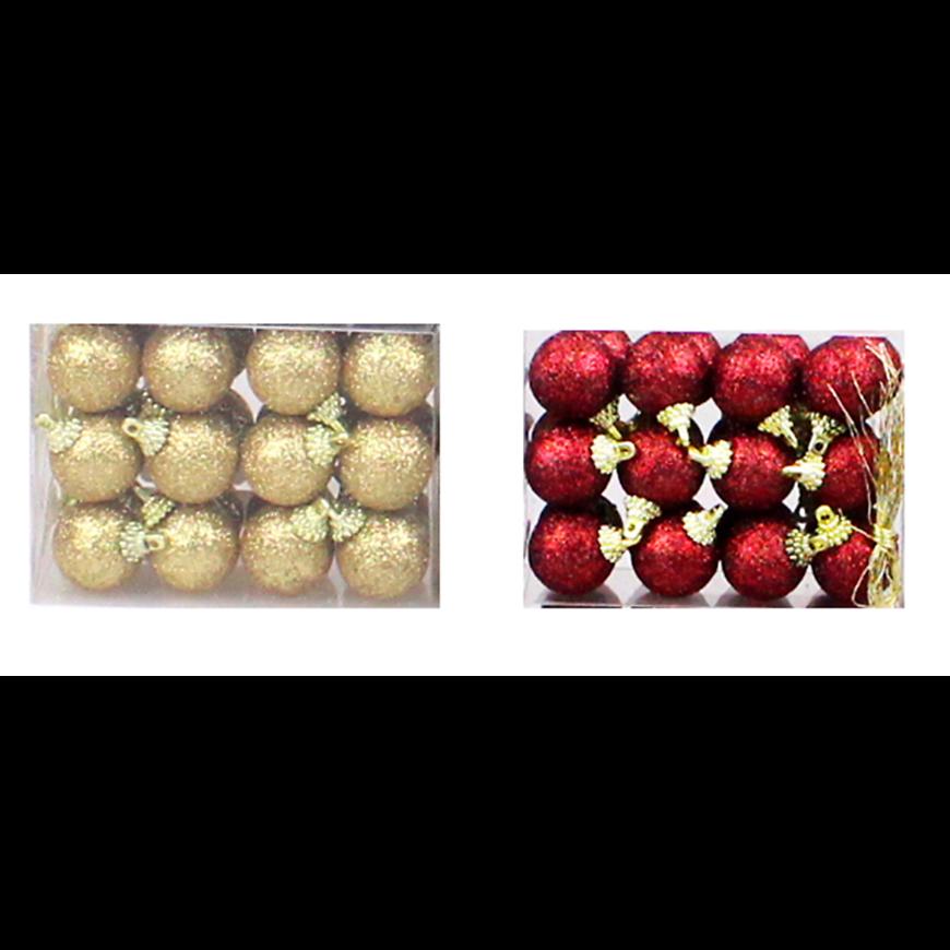 Ozdoby 2.5 Cm 24 Ks Mix 38402 Baumax