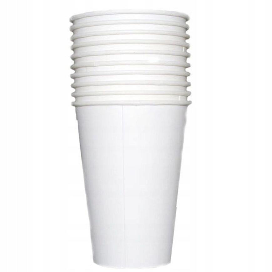 Papírové Kelímky Bílé (10 Ks) 200ml Baumax