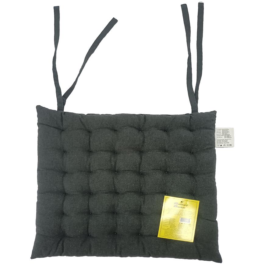 Podsedák na židli SSE-JBT-1008 40x40 cm tmavě šedý Baumax