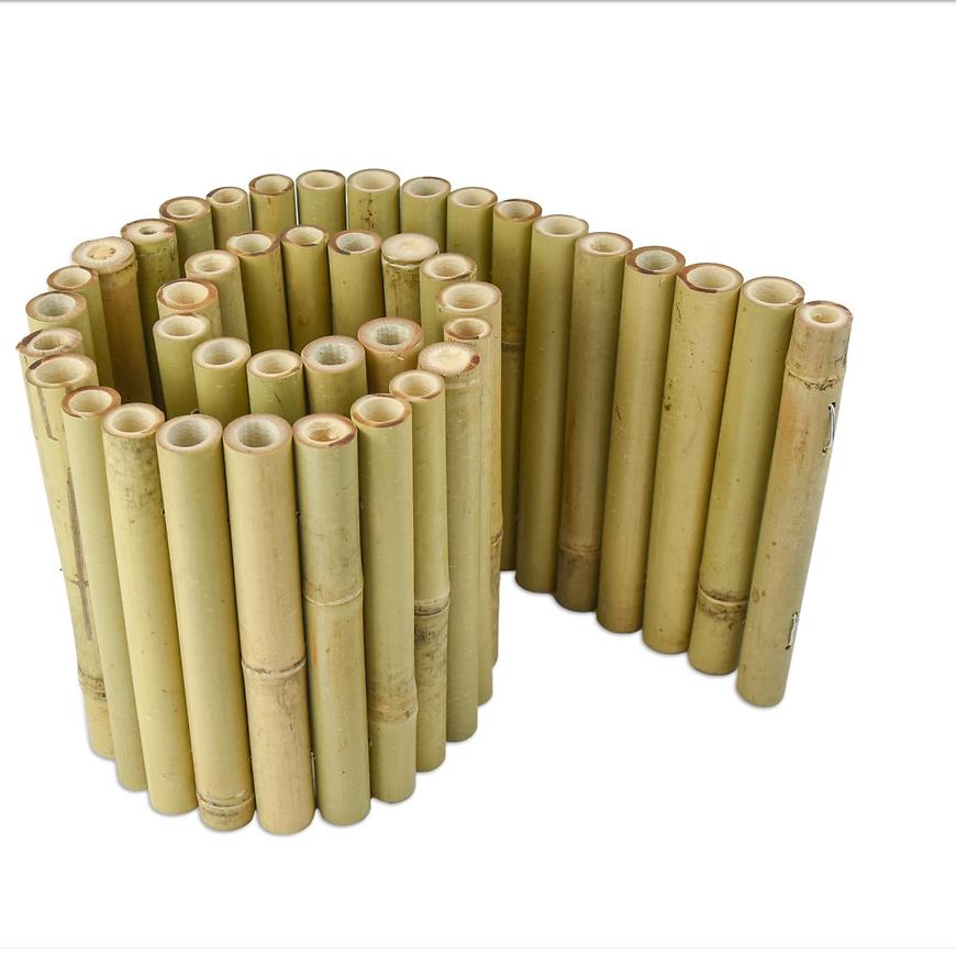 Rolovací ohrazení záhonů bambusové 30 cm x 1 m 16/20 mm Baumax