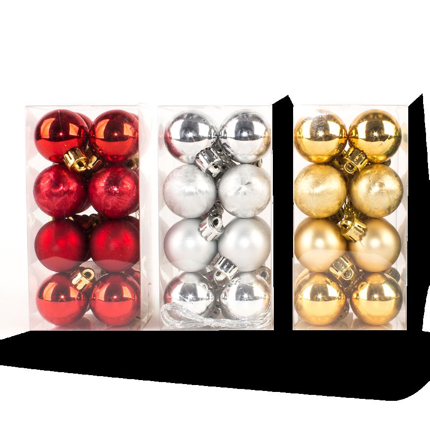 Sada Ozdob 3 Cm 16 Ks Mix 46062 Baumax