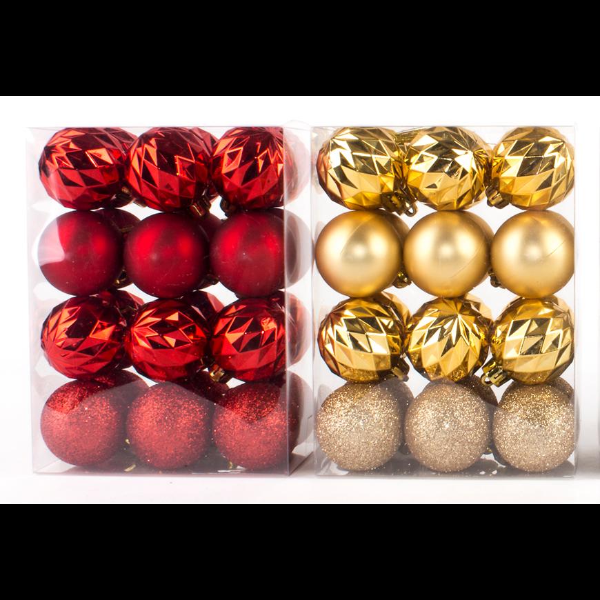 Sada Ozdob 4 Cm 24 Ks Mix 46060 Baumax