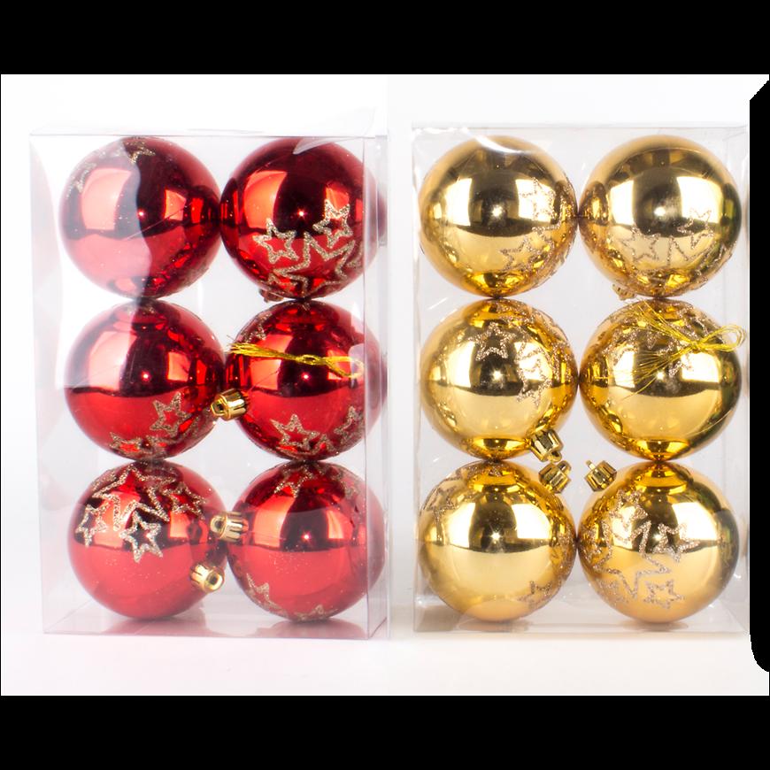 Sada Ozdobśr 8 Cm 6 Ks Mix 46055 Baumax