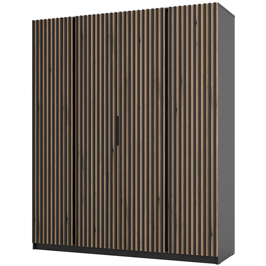 Skříň Kaja BL/EV-BL 4LAM Baumax