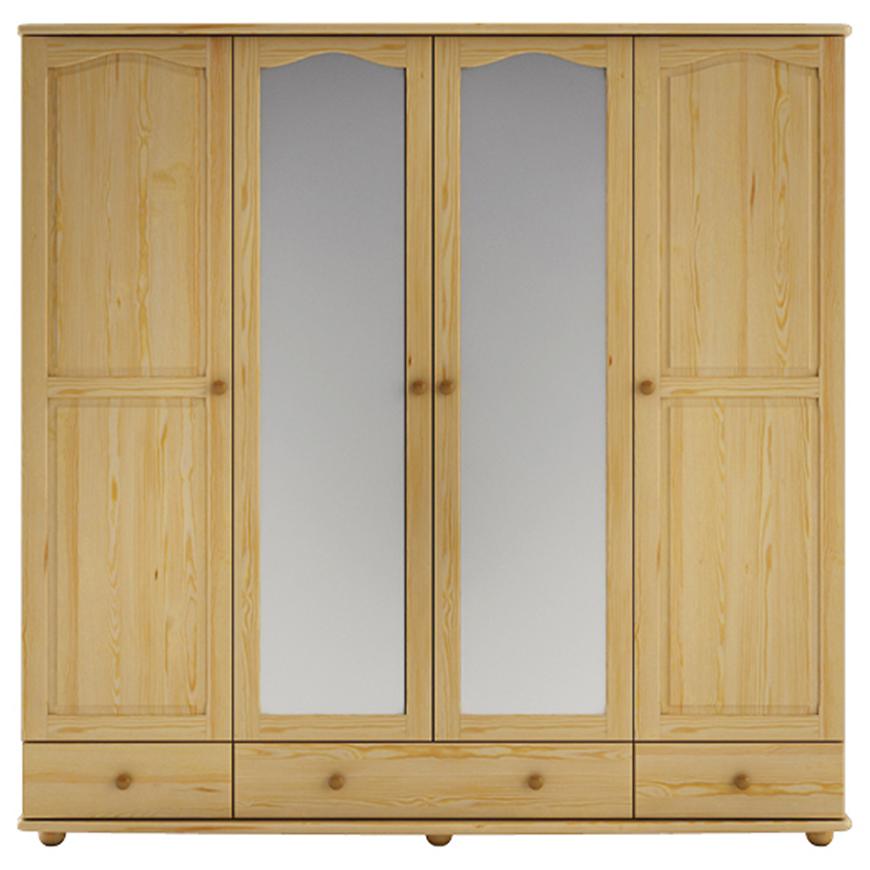 Skříň z Borovice SF120 surové Baumax