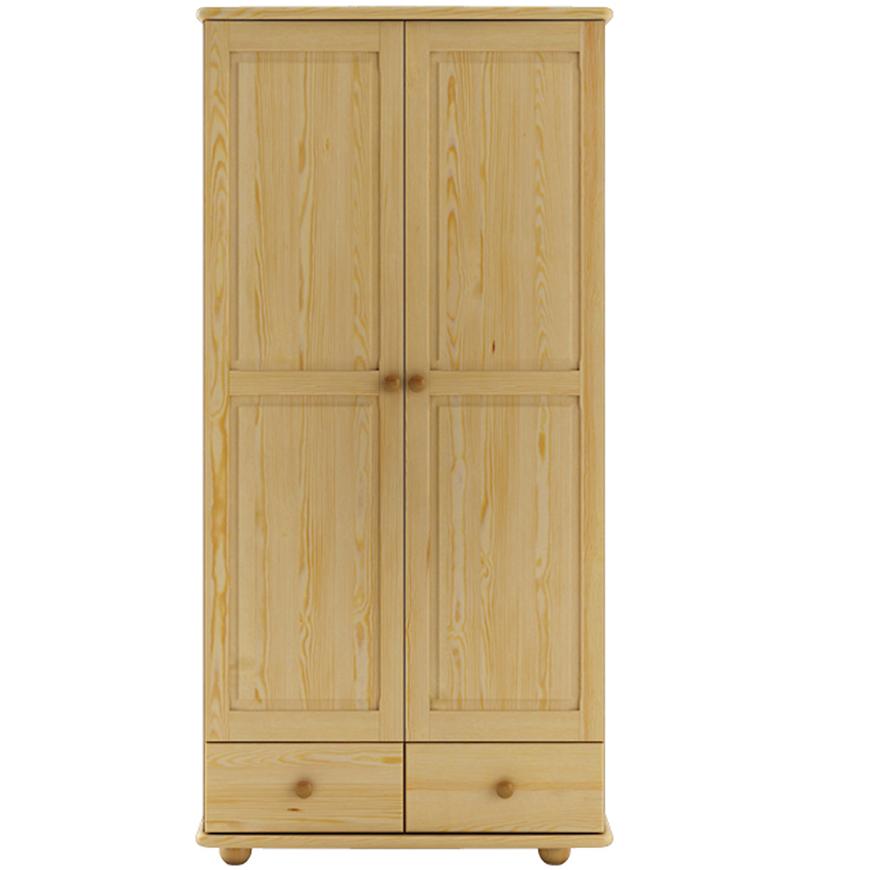 Skříň z Borovice SF122 surové Baumax