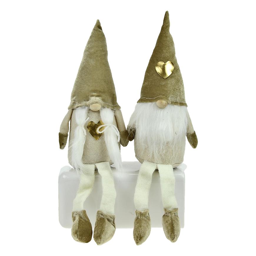 Skřítek S Vísícíma Nohama 40 Cm Mix 44111 Baumax