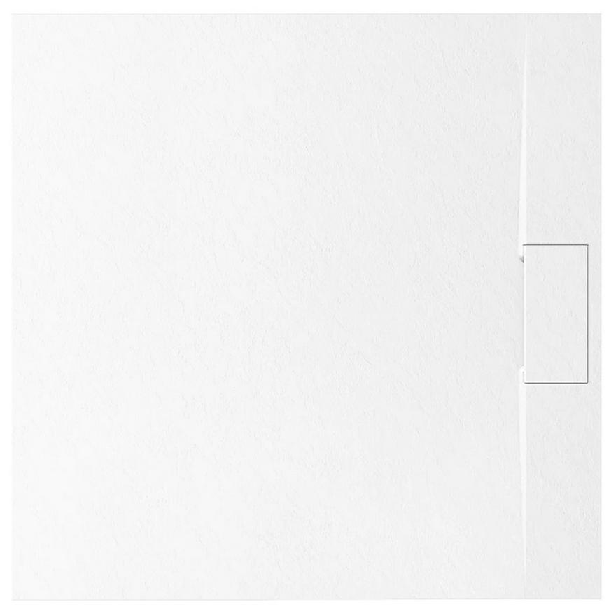 Sprchová vanička Bazalt white 90x90 REA