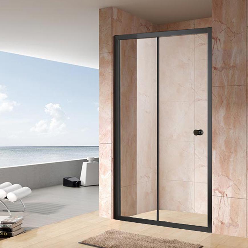 Sprchové dveře Vega 100x195 černý AQUA MERCADO CLASSIC