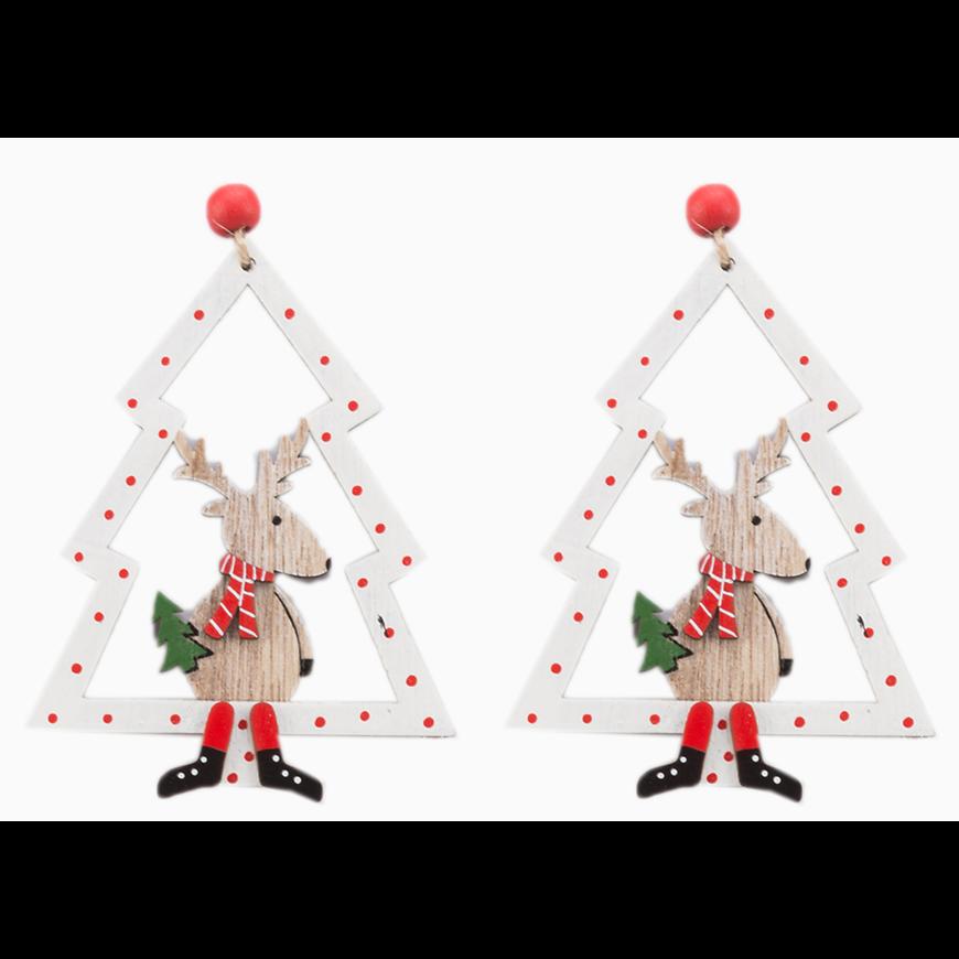 Stromeček Závěsný 11 Cm 2 Ks Mix 39908 Baumax