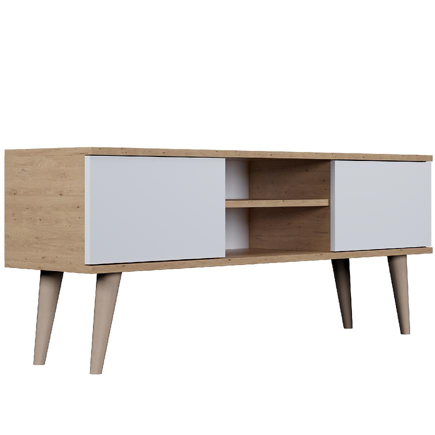 TV Stolek 120 Toronto Artisan/Bílá Baumax
