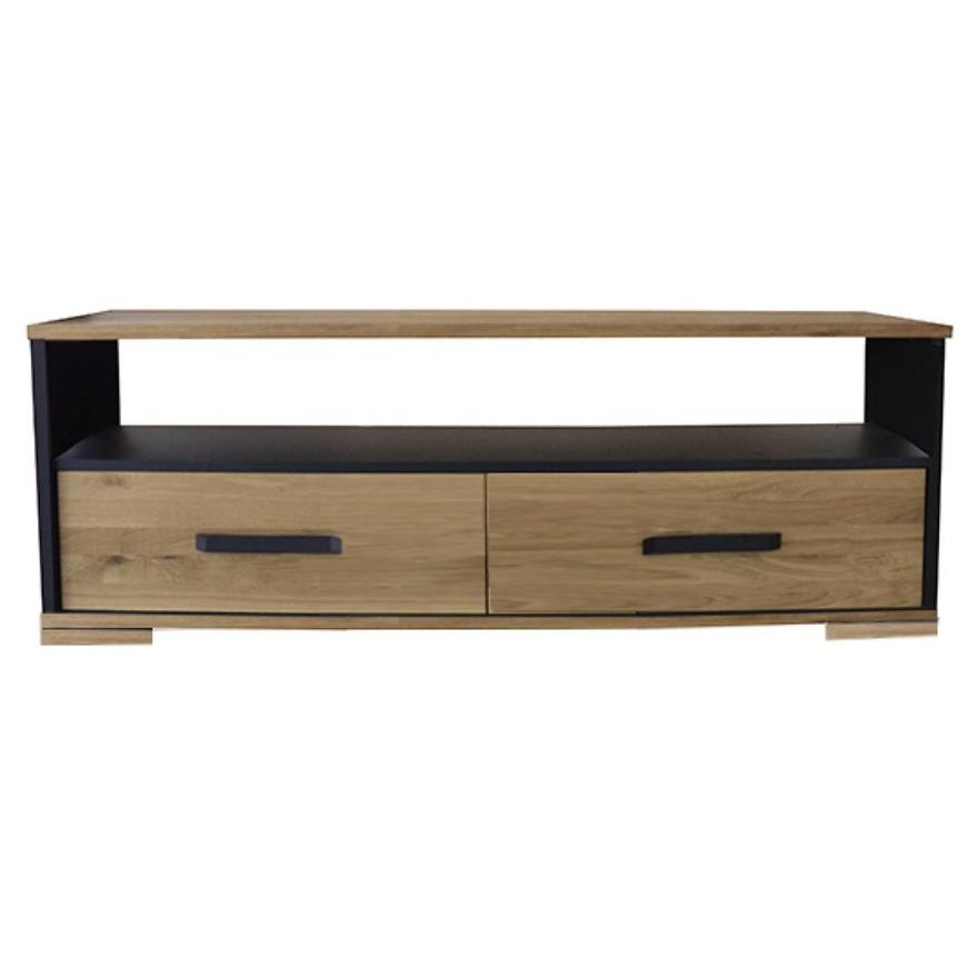 TV Stolek Ara borovice/černá Baumax