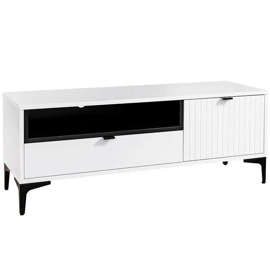 TV Stolek Fabio 1D1S deska bílá Baumax