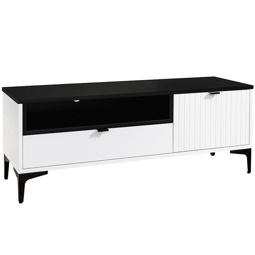 TV Stolek Fabio 1D1S deska černá Baumax