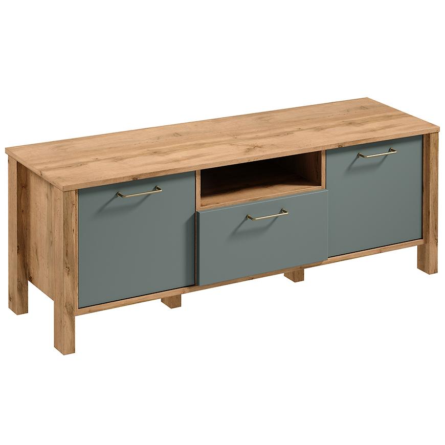 TV Stolek Indygo 1S dub wotan-green Baumax