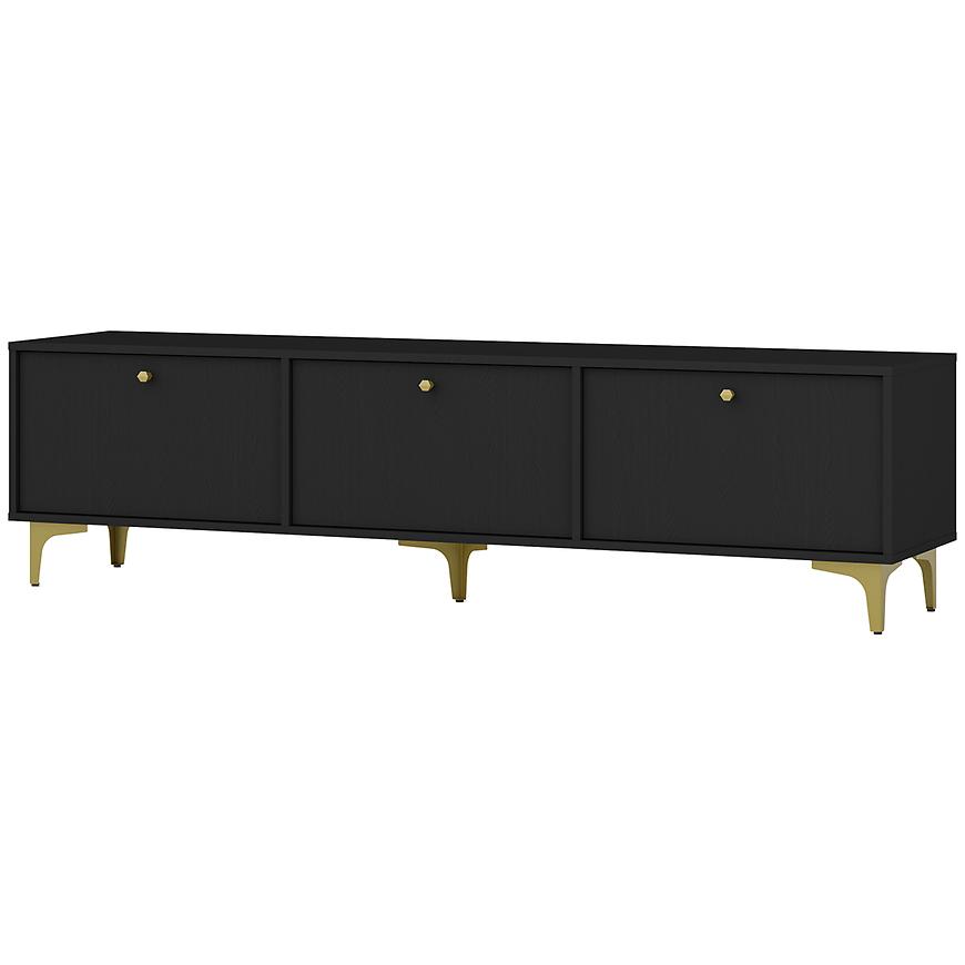 TV Stolek Tokyo 1 3K černý grafit 303 Baumax