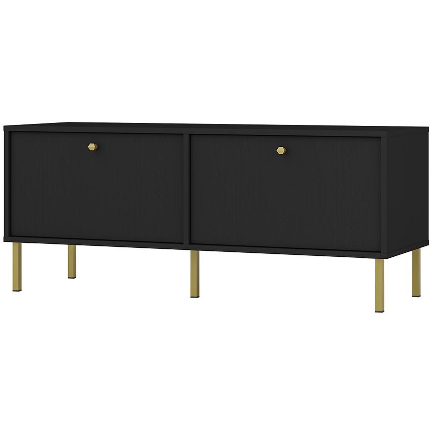 TV Stolek Tokyo 2 2K černý grafit 302 Baumax