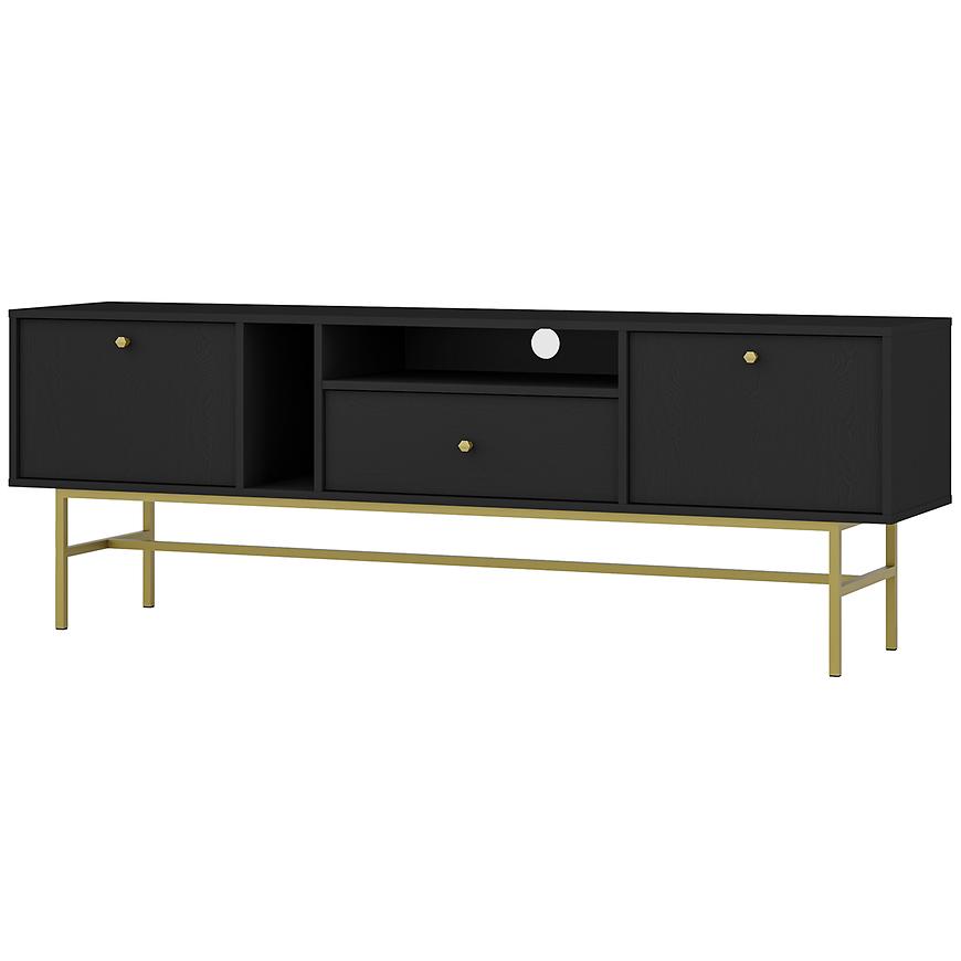 TV Stolek Tokyo 3 2K 1S černý grafit 313 Baumax