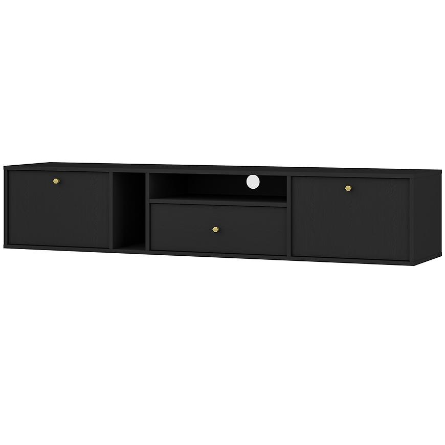 TV Stolek Tokyo 4 2K 1S černý grafit 313 Baumax