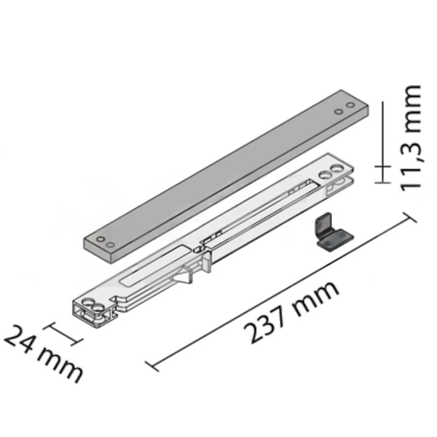 Tiché zavírání Laguna 95 - 2 ks Beta Baumax