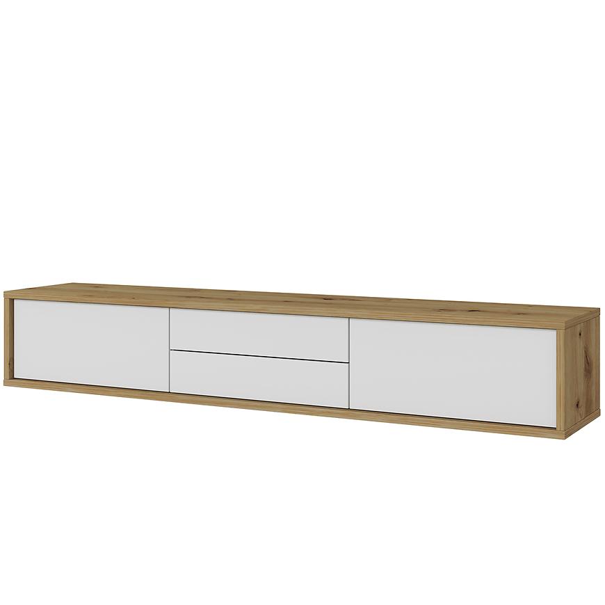 Tv stolek Frida 39 2K2S dub artisan/bílá Baumax