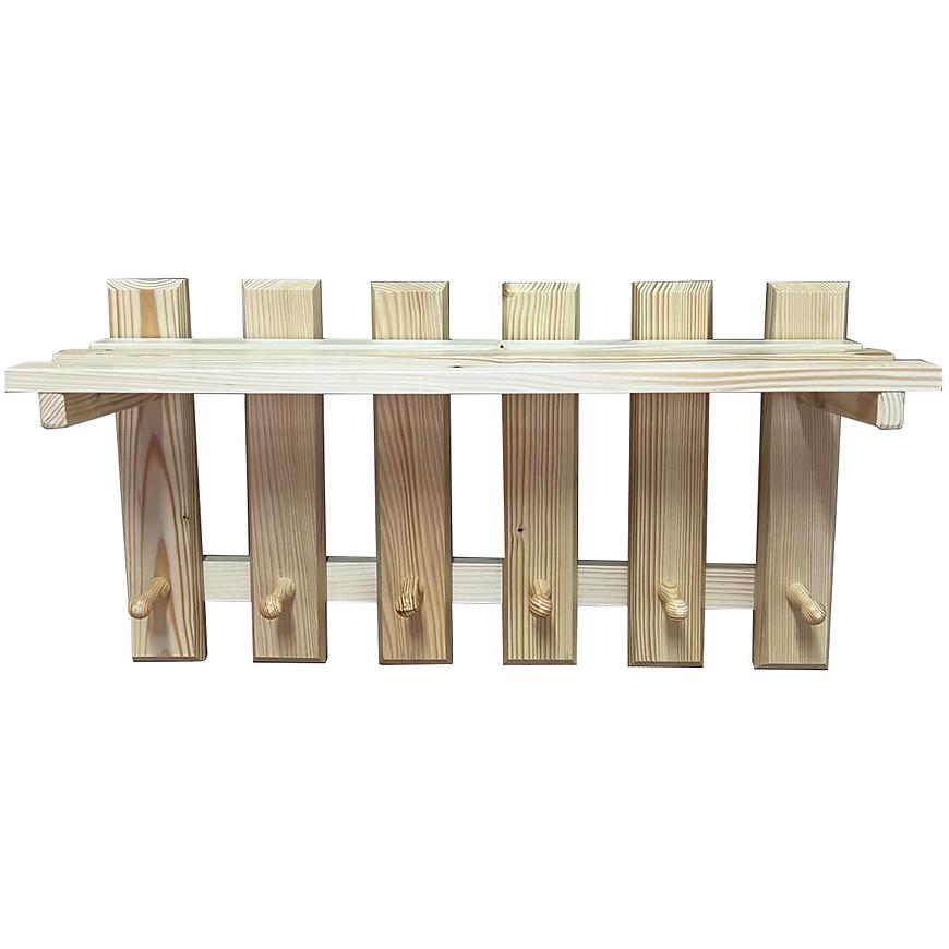 Věšák 60 levá borovice Baumax