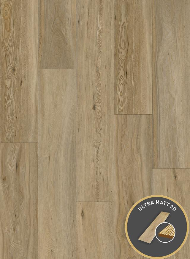 Vinylová podlaha SPC Dub Latte 5/0