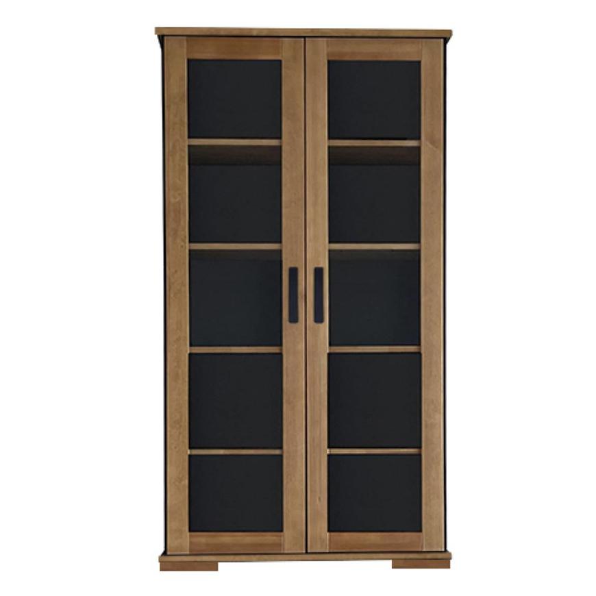 Vitrína Ara borovice/černá Baumax