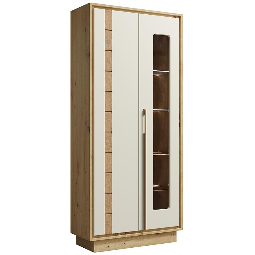 Vitrína Keks K2 cashmere Baumax