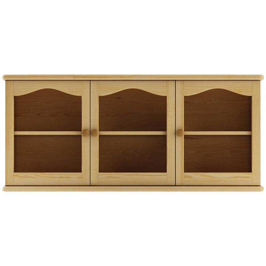 Vitrína z Borovice KW106 surové Baumax