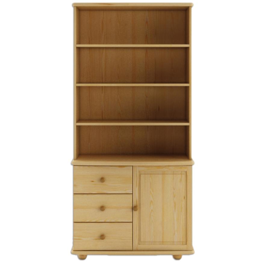 Vitrína z Borovice KW126 surové Baumax
